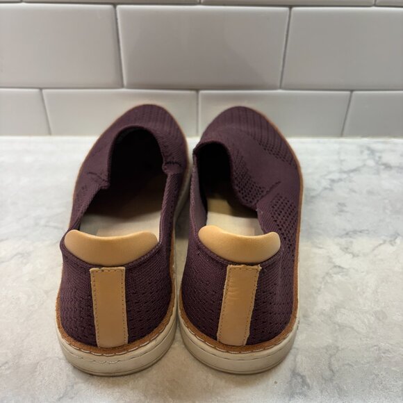 UGG Women's Knit Slip-On Sneakers in Burgundy - Picture 5 of 5